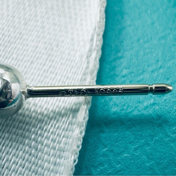 Retired Tiffany & Co. Ziegfeld Onyx Drop Earrings Sterling Silver with Packaging - Picture 7 of 12